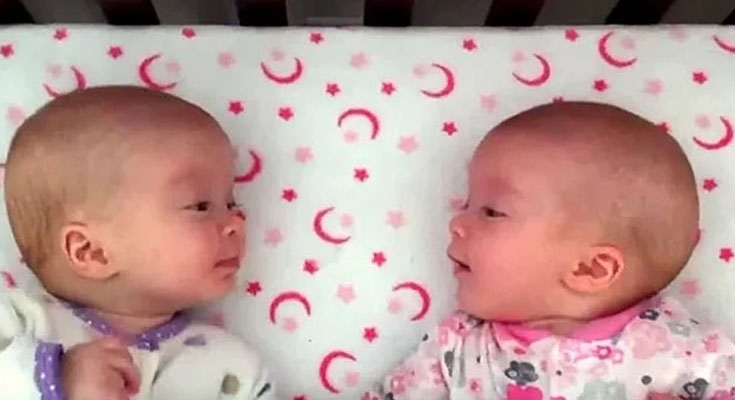 Watch Identical Twins Reunite in Heartwarming Conversation.