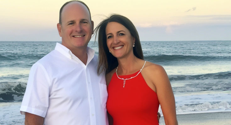 While on the Beach with My Husband, a Woman Ran Up, Knelt, and Said His Name