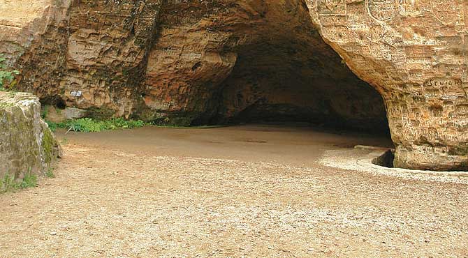 For 25 years, a man has been living alone in a cave with his dog. Take a look inside the cave now!