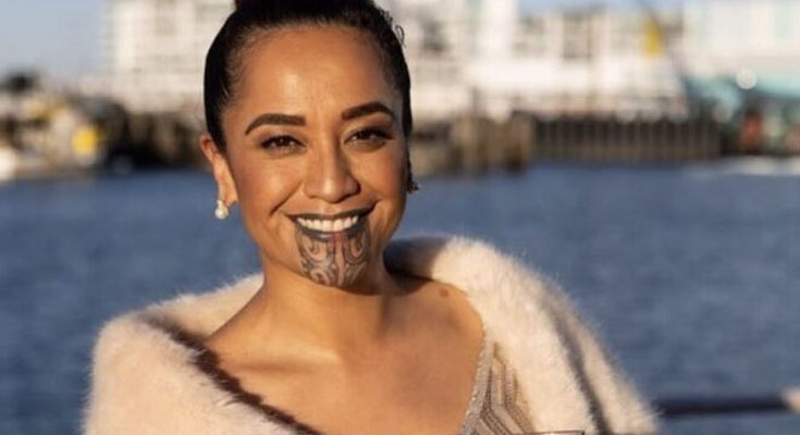 TV presenter with Māori face tattoo hits back at cruel trolls