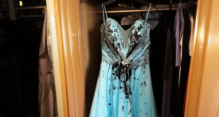 I Opened My Closet on the Morning of Prom to Find My Dress Covered in Black Paint – But Karma Was Not Sleeping