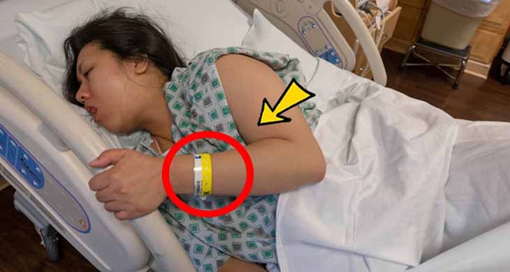 When Husband Sees Wife Got Yellow Wristband At Hospital He Calls The Police