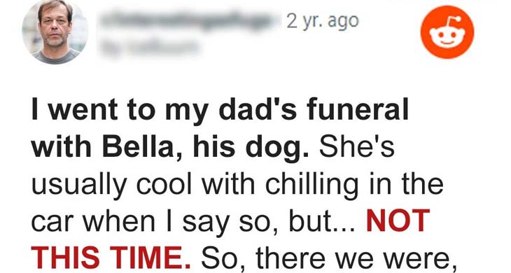 Dog Barks at Coffin during Funeral, Suspicious Son Opens It and Finds It Empty