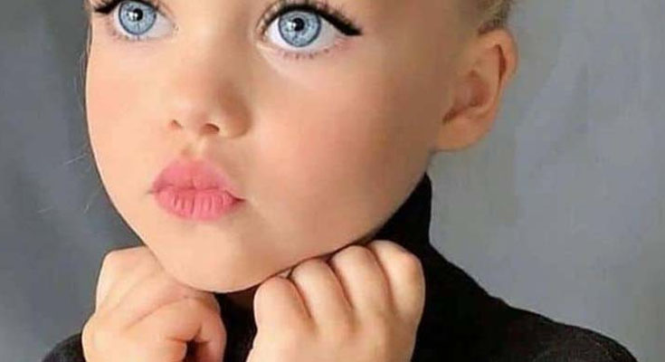 At the age of 4, she was dubbed ‘the most beautiful girl in the world’ – This is what she looks at 20 years old