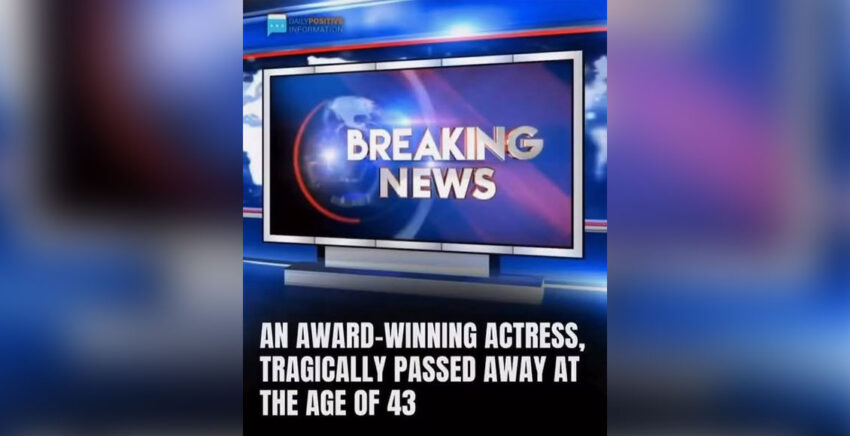 An award-winning actress passed away – A Courageous Journey and Enduring Legacy