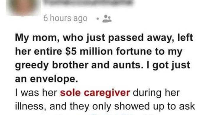 A touching story about love