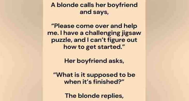 A Blonde’s Call to