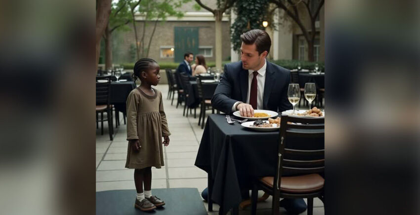 Can I Eat with you the Homeless girl asked the millionaire his response leave everyone in tears… Can I Eat with you the Homeless girl asked the millionaire his response leave everyone in tears
