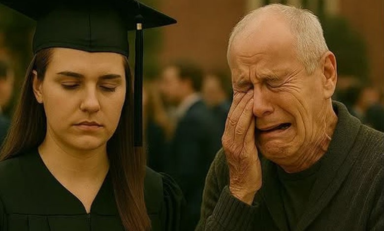 HE STOOD UP AT MY GRADUATION AND SAID
