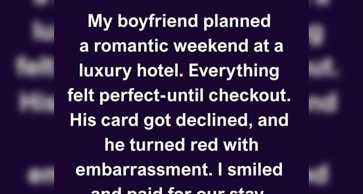 My Boyfriend Planned A Romantic Weekend At A Luxury Hotel, Everything Felt Perfect, Until Checkout