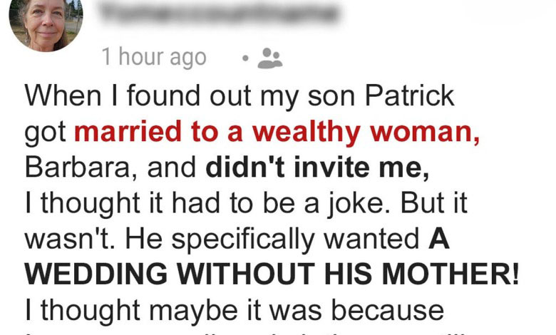 My Son Married a Millionaire’s Daughter and Didn’t