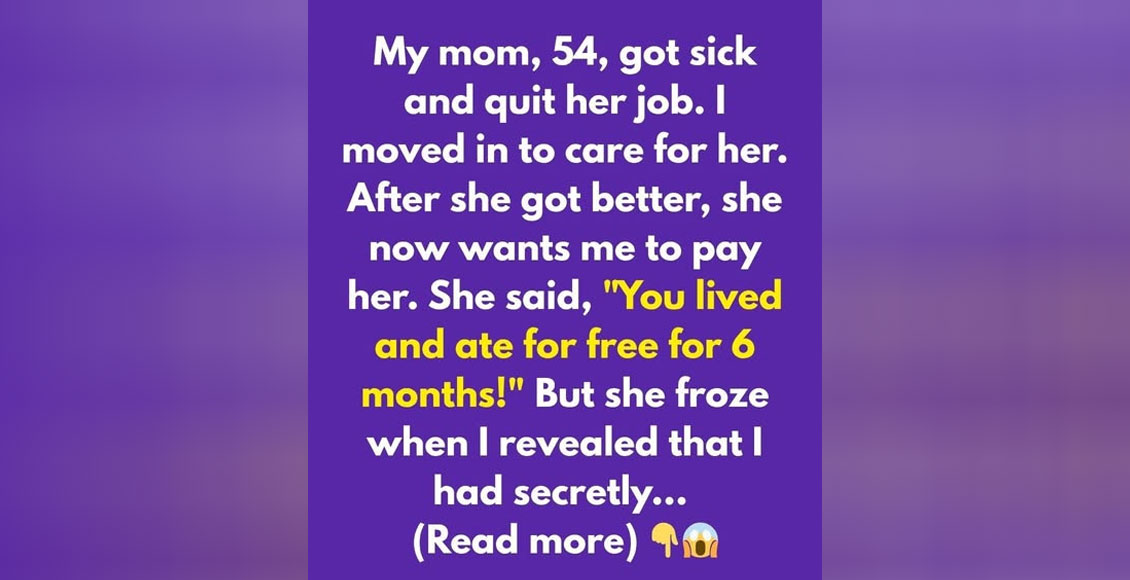 My mom, 54,