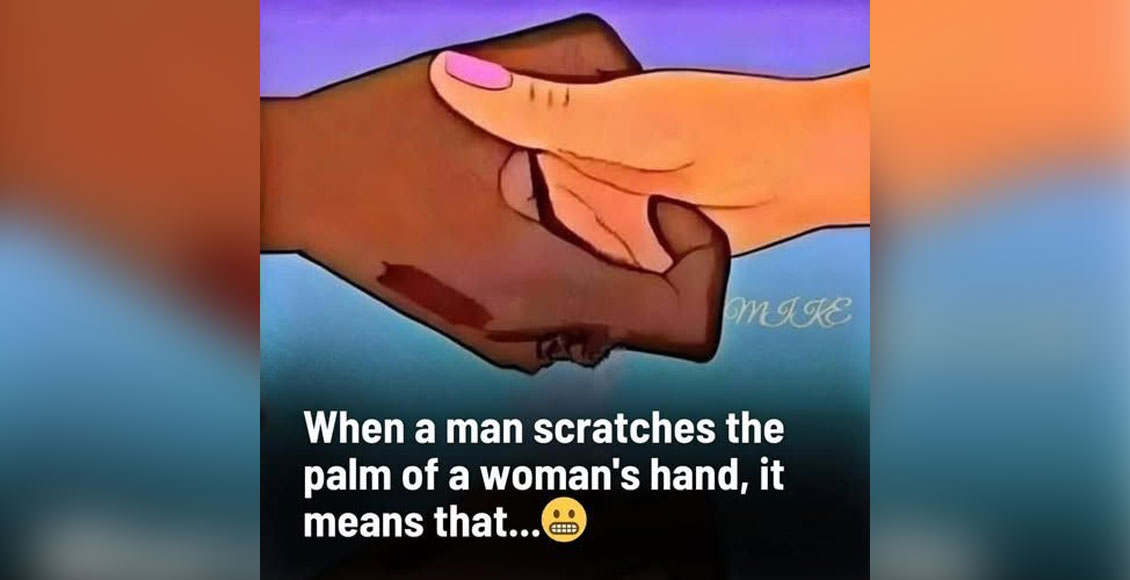 What Does It Mean When a Man Scratches a Woman’s Palm?