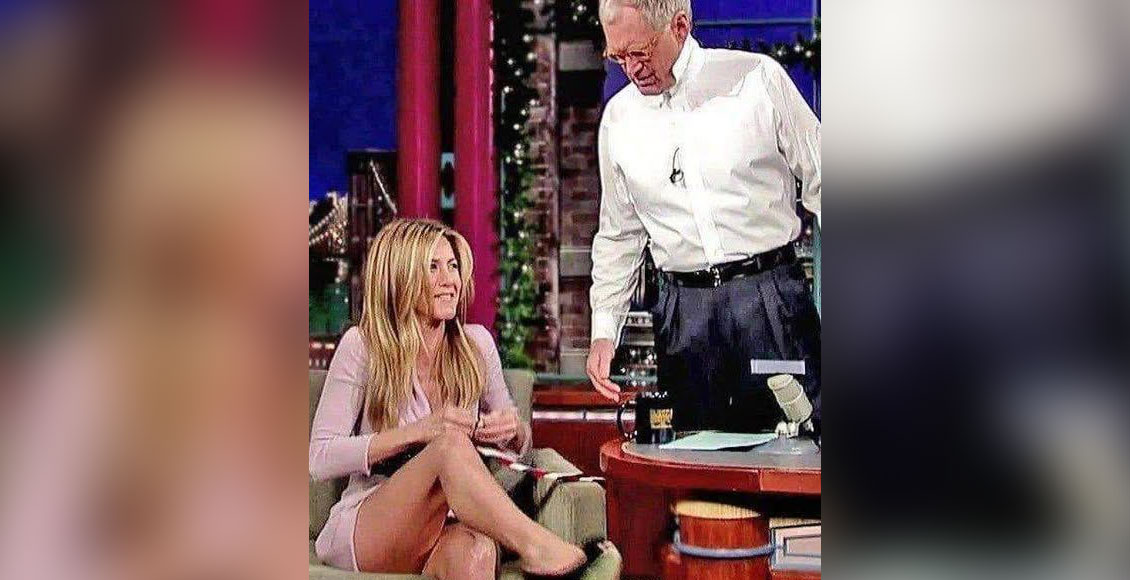 David Letterman’s question that left Jennifer Aniston very uncomfortable