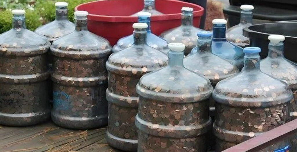 Man Saves Pennies For 45 Years and Rakes In a Fortune