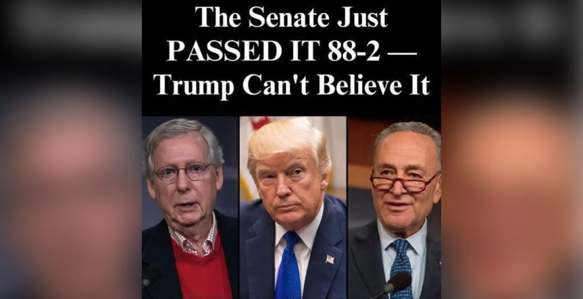 Nearly Unanimous Senate Decision Stuns Everyone — Including Trump