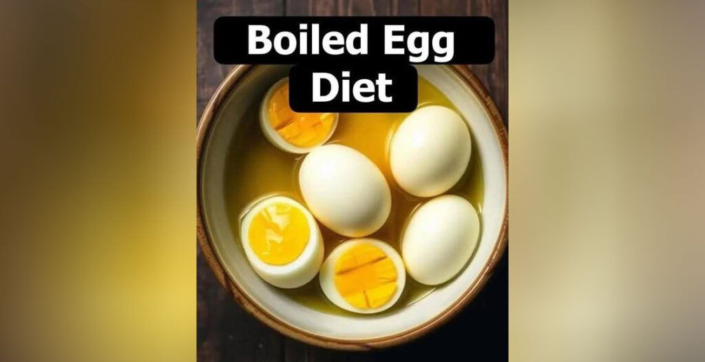 With this egg diet, I could lose 10 kilos of fat