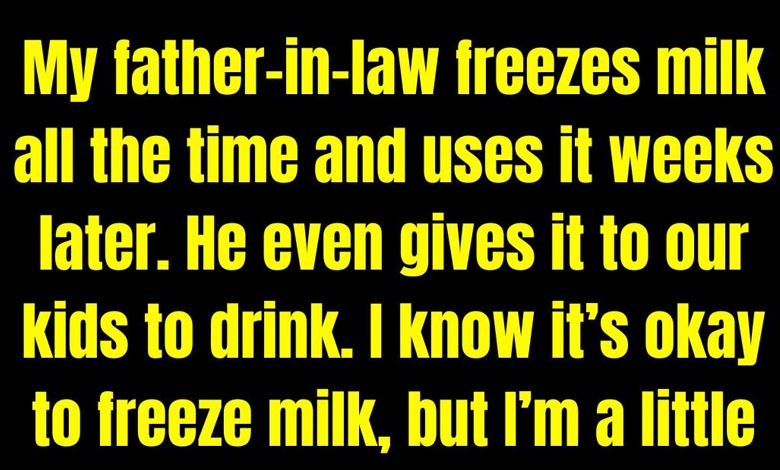 It’s possible to freeze milk