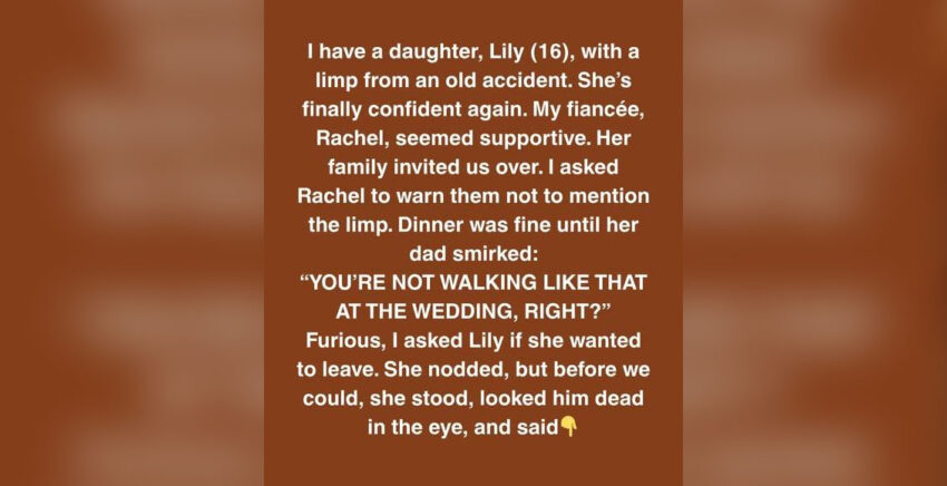 A Teen’s Powerful Response to Cruelty at the Dinner Table