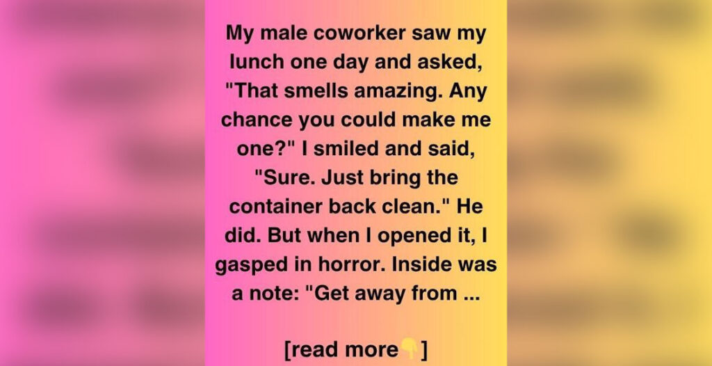 The Lunchbox Warning