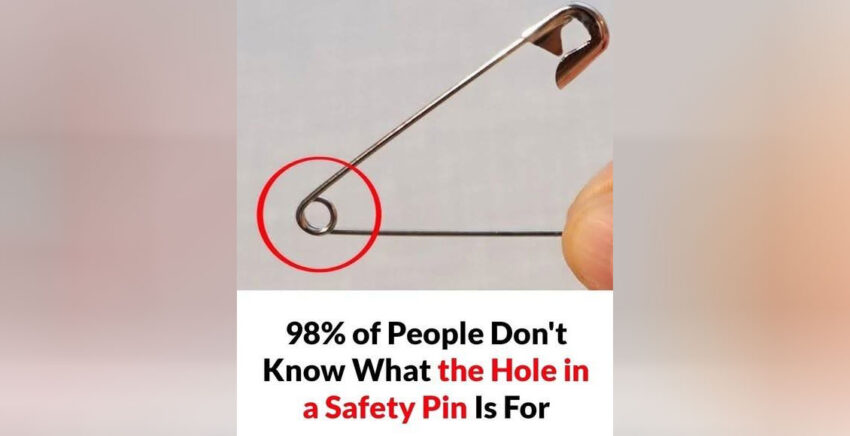 What’s the Purpose of That Tiny Hole in a Safety Pin?