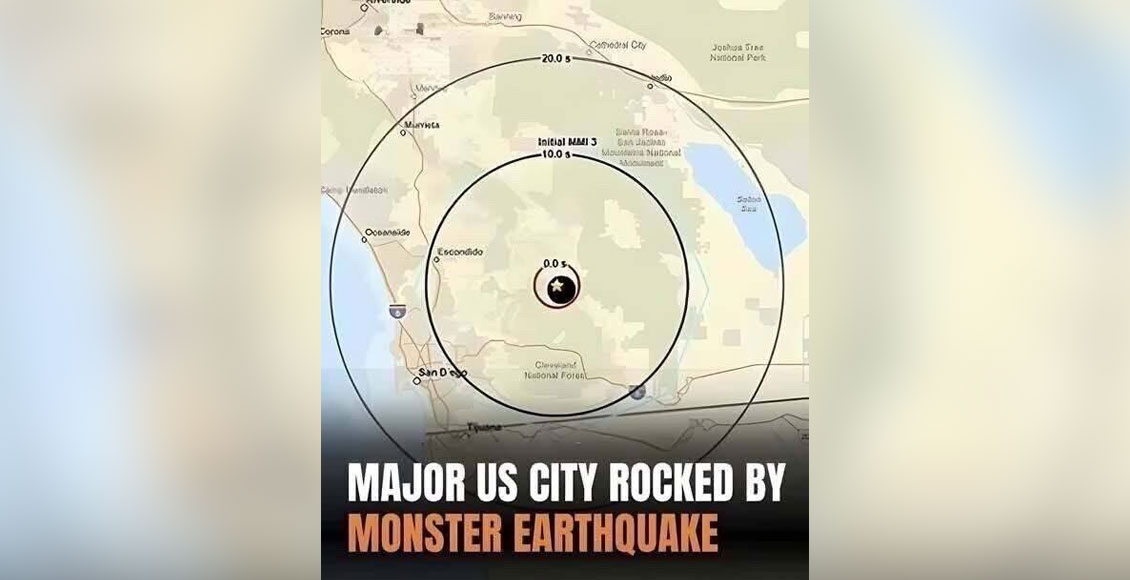Powerful earthquake strikes San Diego – Locals recount scenes of utter chaos.