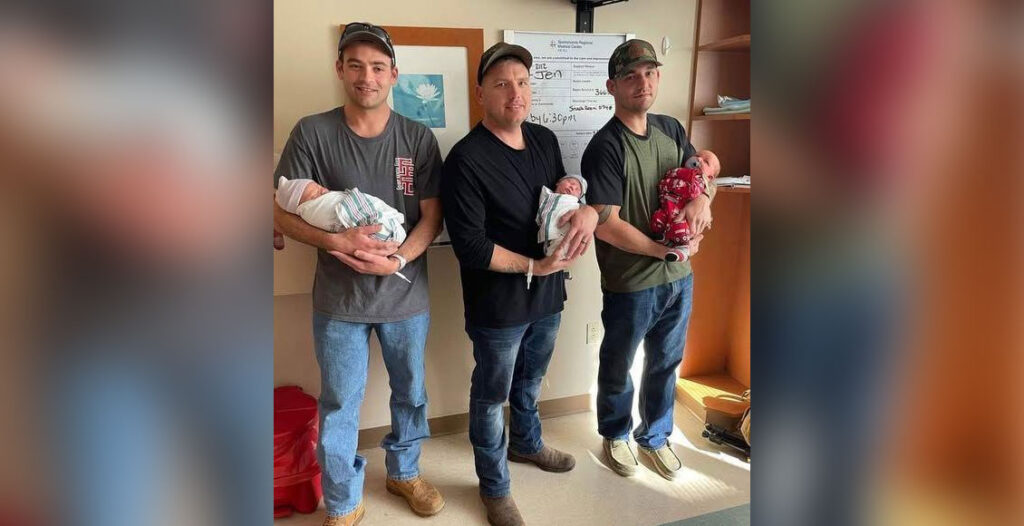 THREE OF US BECAME DADS IN A DAY—ONE TEXT CHANGED EVERYTHING.