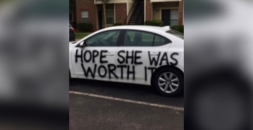 Someone Wrote ‘Hope She Was Worth It’ on My Car – But I Never Cheated, and My Wife Was Always by My Side